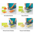 22 in 1 Vegetable Slicer Chopper Vegetable Cutter with 13 Blades, with Container Cutter Egg Slicer Cheese Grater Veggie Dicer And Onion Mincer Chopper. 