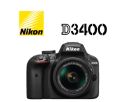 Nikon D3400 DSLR Camera only body without kit lens ---- with battery and battery charger. 