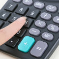 12 Digits Electronic Calculator Solar Calculator Dual Power Desktop Calculators. 