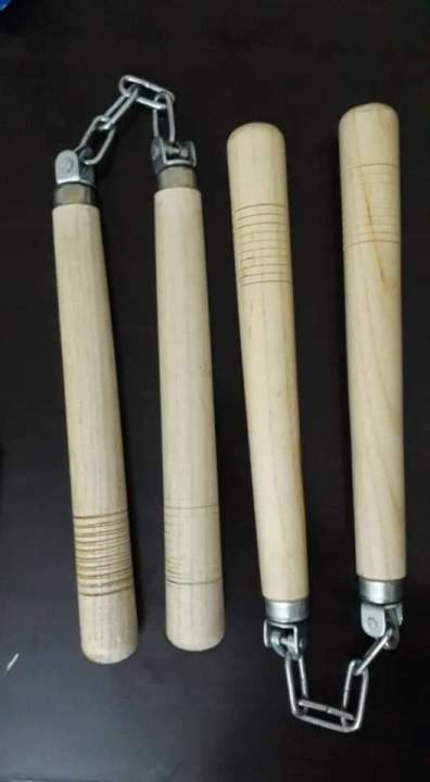 nunchaku%20wood%20and%20metal%20non%20chaku%20-%20Image%204