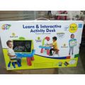 Learn And Interactive Activity  Desk - 3 IN 1. 