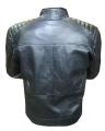 leather jacket - strips style - 100% original leather - water resistant. 