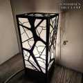 Mister Traders 3D Unique Design Wooden Lamp I Lamp I Wooden Lamp I Lamp For Room I Lamp For Office I Lamp For Bedroom I Lamp For Side Table Stylish I Decorating Items I Home Decorating Items I Decoration I Decoration Pieces. 