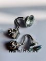 Pack Of 2 -Crystal Curtain Rod Ends Stopper High Quality Curtain End Stopper. 