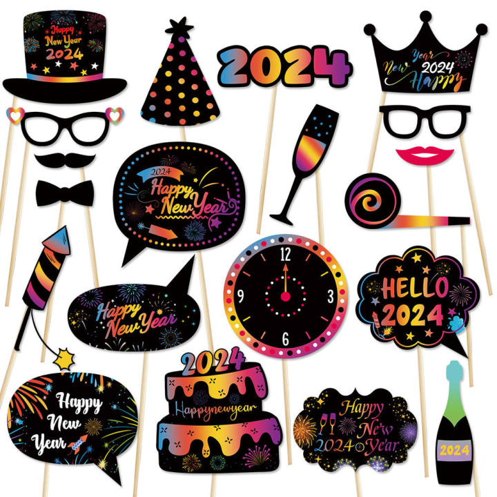 Photo Booth Props
Selfie Props
Party Decoration Props
New Year's Eve Props
Photo Props