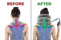 Neck Massager 3 Layered Multi-functional Spine & Cervical Neck Traction Device Neck Massager for Pain and Stress Relief Collar for Neck Pain Inflatable Neck Support Cervical Airbag 3 Layer Massager for Neck Cervical Spine Massager UR Inflatable Cervical. 