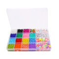 1 Set/box Seed Beads Letter/Love Hearts/Stars Acrylic Beads for DIY Jewelry Making. 