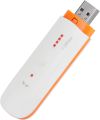 USB Dongle, 3G Network Card, White USB Stick Plug and Play 3g Umts: b1 with Indicator Light, Does Not Support WiFi, One-Click Connection and Up to 7.2Mbps A A56 DONGGLE. 