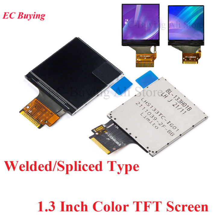 1.3 Inch TFT Full Color HD IPS LCD Display Module 1.3 LCD LED Screen 240X240 SPI 8Bit Parallel ST7789 Drive 240*240 Connector