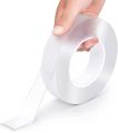 KS 1 Pcs Double Sided Tape, 1.5M , Transparent, Double Sided Tape for Walls, Double Sided Adhesive Tape. 