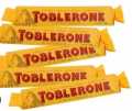 Toblerone milk chocolate with honey and Almond (35 grams ). 