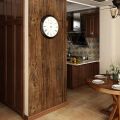 1pc Vintage Wood Grain Self-Adhesive Contact Paper - Easy Peel & Stick, Waterproof Removable Wallpaper for Appliances like Refrigerators, Speakers, Cabinets & More - Ideal for Kitchen & Home Decor. 