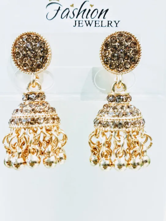 Jhumka%20Earrings%20for%20Girls%20%7C%20Bridal%20Wedding%20Jewelry%20%E2%80%93%20Elegant%20Beautiful%20Golden%20&%20Silver%20Mix%20Designs%20-%20Image%208