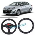 Toyota Yaris Soft Steering Cover " Black Colour. 