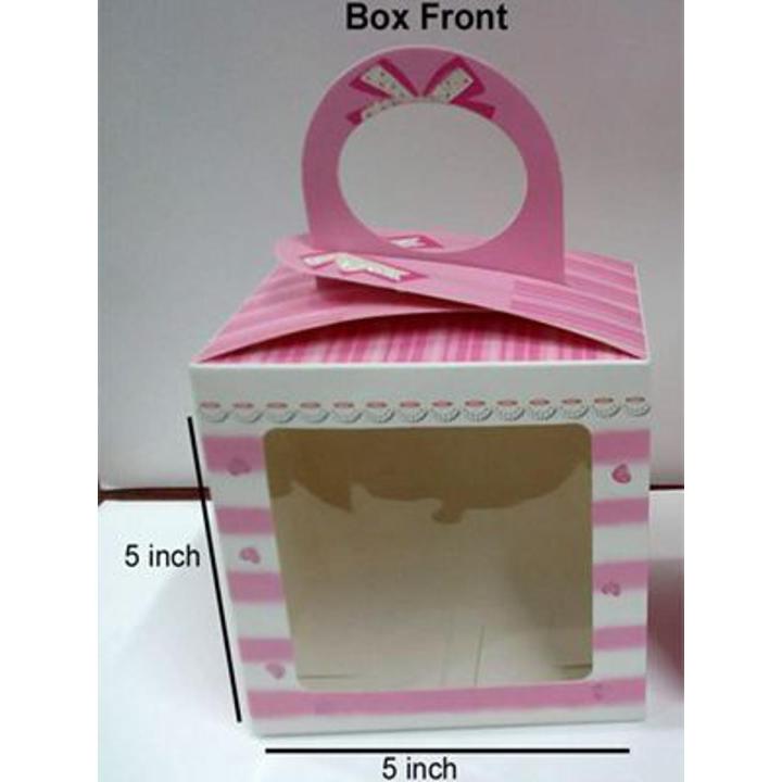 Pack of 12 pcs. Baby Girl announcement boxes for mithai & chocolates, new born baby girl boxes, mithai boxes, chocolate boxes