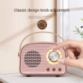 JAERBEE Retro Mini Bluetooth Speaker Classical Music Player Sound Stereo Subwoofer Portable Decoration Speakers Home A. 