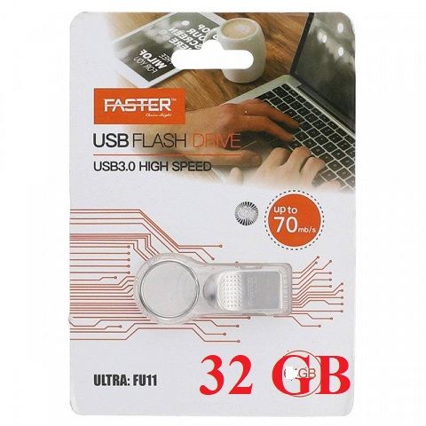 Faster USB Flash Drive - 32 GB - Ultra FU11 - High Speed 3.0