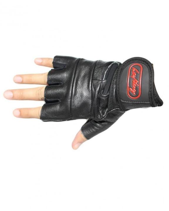 Wrist%20Wrap%20Leather%20Gloves%20-%20Black%20Multipurpose%20Gloves%20-%20Image%204