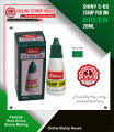 Original Shiny S-65 Stamp Pad Green Ink Reinking Stamp Inks For All Stamp Pads Green Colour. 