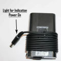 Dell Laptop Round Pin Orignal Charger - Dell_ Inspiron 15 1525 1526 1545 1564 3520 65W 19.5V 3.34A 7.4*5.0mm - Dell lattitude 7390 Charger - Dell Big Round pin Orignal Charger with cable. 