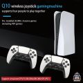 NEW Q10 3D Game Stick 128G Video game console retro home console 2.4G doubles Wireless game controller supporting For PSP. 