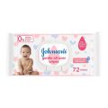 Johnsons Gentle All Over Baby Wipes, 72-Pack. 