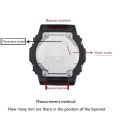 Watch Strap 18mm for CASIO AE1200 / 1300 / 1000 W-219 Replacement Silicone Rubber Watch Band Men's Wristband Bracelet Accessorie. 