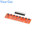 8 Way Tracking Module Infrared Detection Sensor DIY 8 Channel Infrared Detector Hunt Module Analog Output For Arduino 3.3V 5V. 