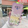 JIUMOO Case For Samsung Note 9 Case Oil Painting Beautiful Starry Sky Thin Shockproof Square Edge Silicone Casing Full Lens Cover Camera Protect Cases Softcase. 