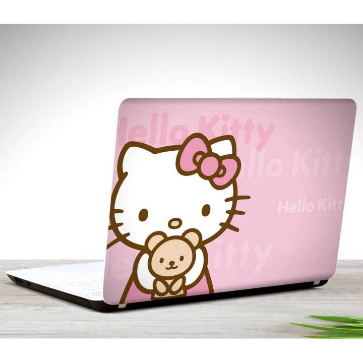 Hello Kitty Laptop Back Skin Vinyl Stickers Decal,12 13 14 15 15.6 inches Notebook Laptop Skin Sticker for all Laptops