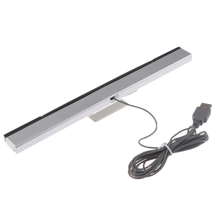 Wii Sensor Bar Wired Receivers IR Signal Ray USB Plug Replacement for Nitendo Creek