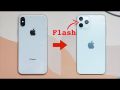 iPhone X/XS to 13 Pro Upgrade Kit High Quality Converter Sheet with Clear Case. 