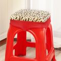 Round stool cover winter chair plastic stool cushion fart cushion soft seat cushion round bench cover non-slip thickened square. 