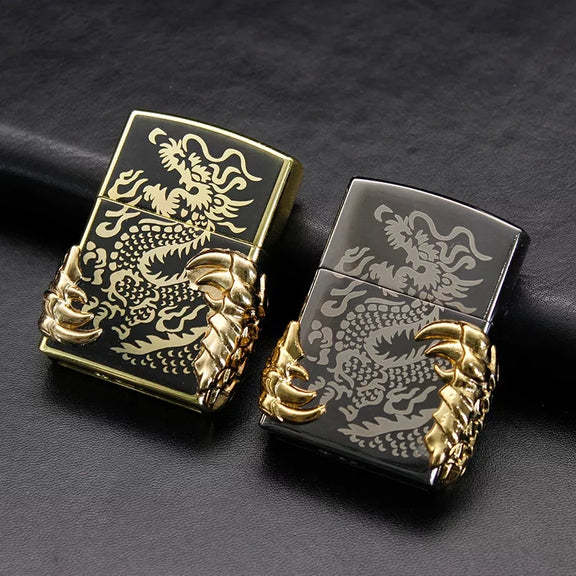 Double Flame Premium Dragon Lighter For Men
