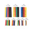 164pcs Set Polyolefin Shrinking Assorted Heat Shrink Tube Wire Cable Insulated Sleeving Tubing hand tools Set. 