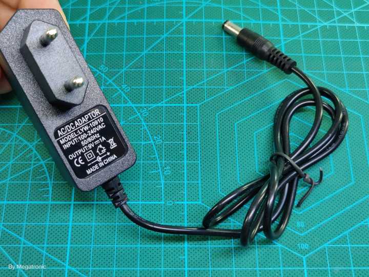 DC 9V 1A Power Supply Adapter for Arduino camera