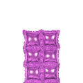Inflatable Foil Backdrop Balloon Collection, Background Wall Aluminum Foils Balloons Double Row Square Rain Home Decor Curtain For Parties Supplies, Birthday Celebrations, Farewell, Wedding, Photo Booth, Anniversary, Bridal Shower, Baby Shower, Events. 