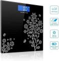 Tempered Glass Electronic Digital Body Weight Scale, Bathroom Scale 180 KG with LCD Display Weight Machine. 