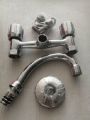 Wall Mounted Kitchen Sink Mixer Tap Cold hot Water pure brass. 