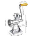 Manual Meat Grinder Hand Crank. 