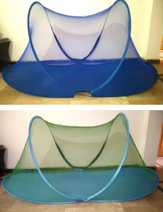 Multi-color%20Single%20Bed%20mosquito%20net%207%20X%203.5%20Ft%20Machardani%20%20Machar%20dani%20-%20Image%202