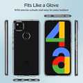 Google Pixel 4A (4G) Back Cover Crystal Transparent Soft Clear Silicon Ultra Thin Protective Case. 