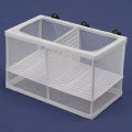 Breeding Fish Tank Incubator Box Two Compartments Aquarium Accessory. 