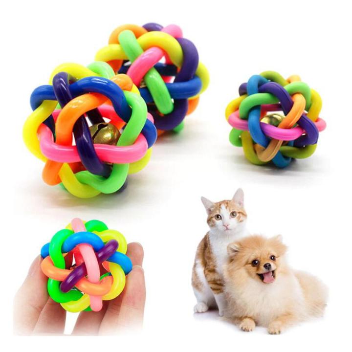 Bell Ball Chew Toy -pet toy, Cat Toy - Dog Toy-High Quality Material, Imported