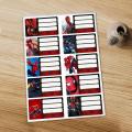 Marvel Spiderman sticker Sheet for copies and books Uncut. 