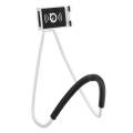 Lazy Bracket Universal 360 Degree Rotation Flexible Phone Selfie Holder Snake-like Neck Bed Mount Anti-skid For iPhone Android. 