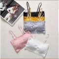 Bra for Girls,Free size removable strapless lace with lite removable pad bra. 