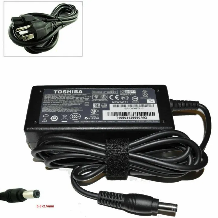 Laptop%20Charger%20%20With%20Cable%20for%20Toshiba%20Satellite%20C50-B-14D%20L50-B-2DW%2019V%203.42A%2065W%20-%20Image%203