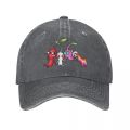Cute Pride Pikmin Men Women Baseball Cap Video Game Distressed Washed Caps Hat Vintage Outdoor Running Golf Gift Headwear. 