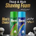 Mormi Ultra Smooth Shaving Foam for Men – 400ml Value Pack – Rich Lather & Skin Protection. 